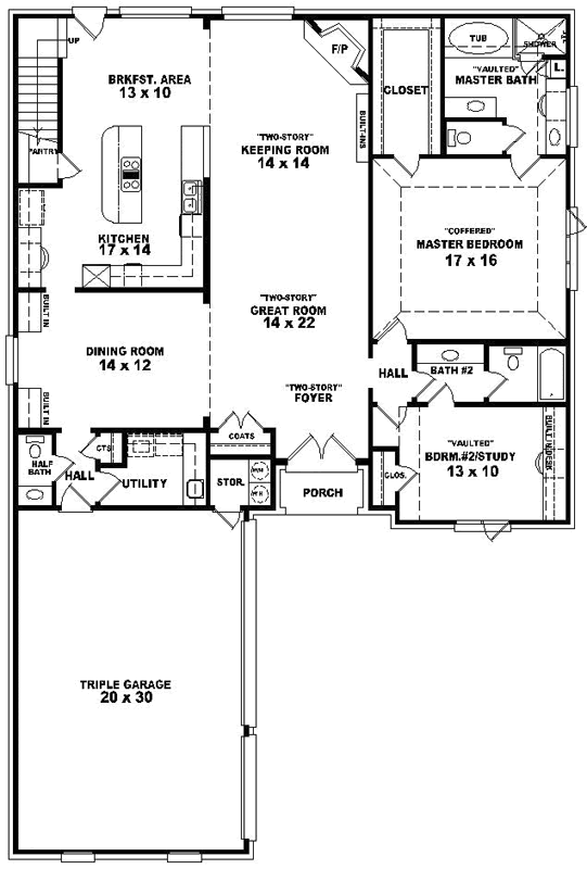Main Floor Plan: 6-1791