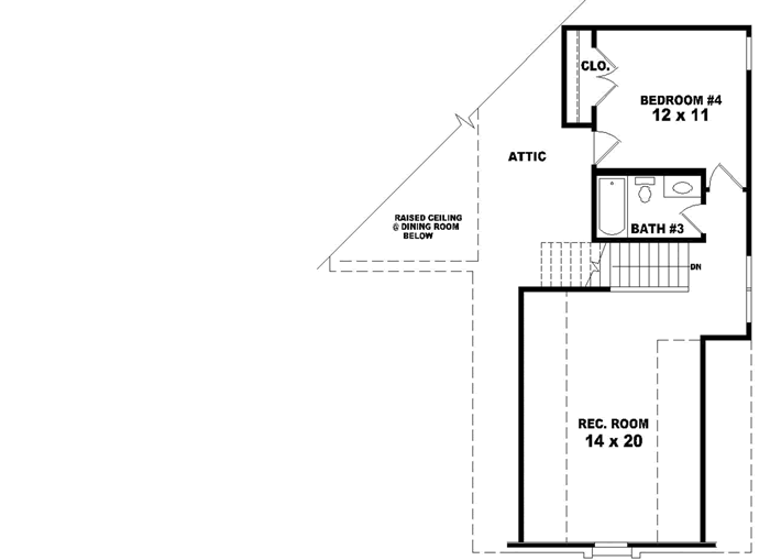 Upper/Second Floor Plan: 6-1793