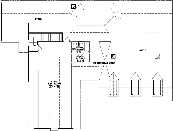 Upper/Second Floor Plan: 6-1794