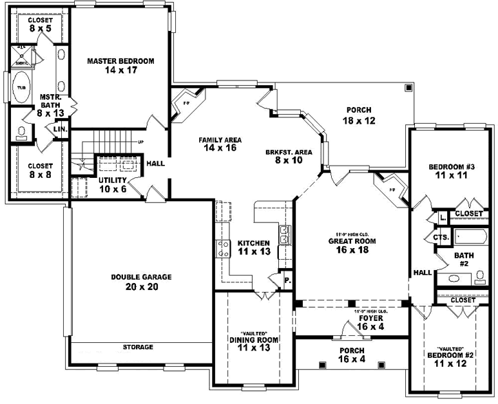 Main Floor Plan: 6-1795