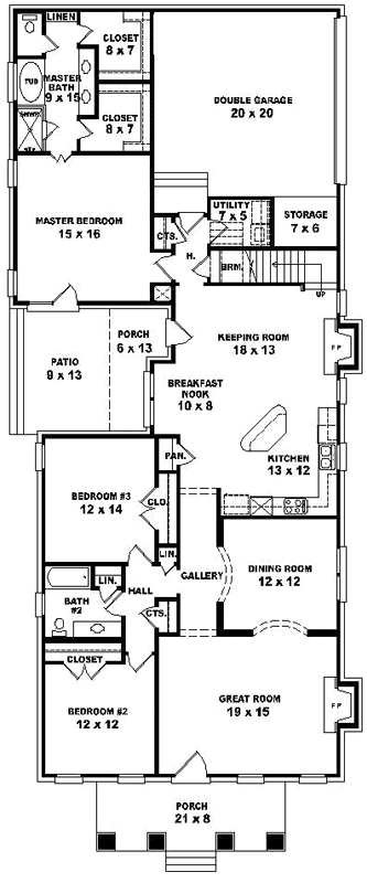 Main Floor Plan: 6-1797