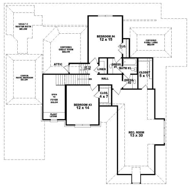 Upper/Second Floor Plan: 6-1802