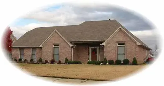 Traditional house plans 6-1812 - front exterior, 2,355 sq ft, 4 bed, 2 bath house plans | Monster House Plans