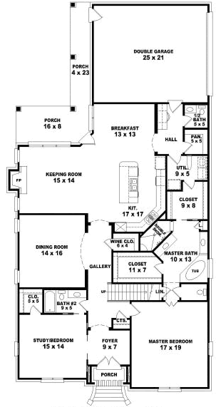 Main Floor Plan: 6-1814
