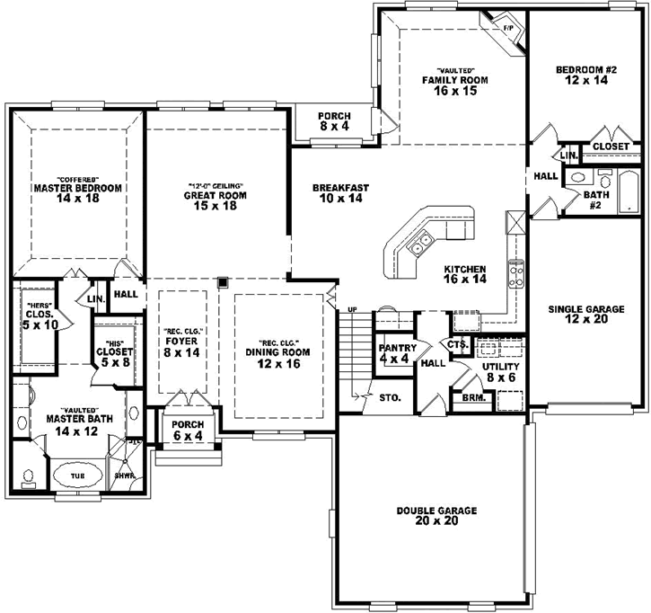 Main Floor Plan: 6-1816