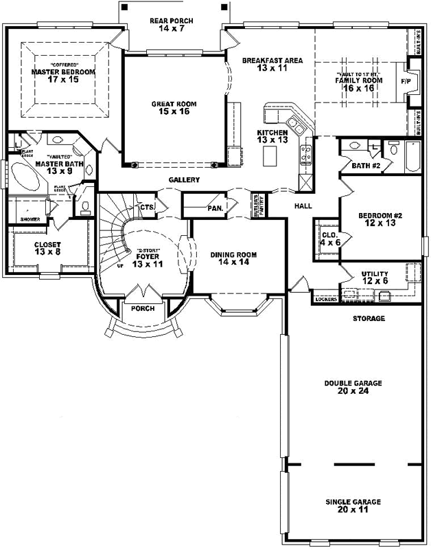Main Floor Plan: 6-1818