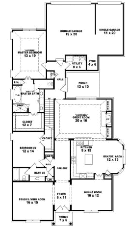 Main Floor Plan: 6-1822