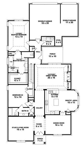 Main Floor Plan: 6-1824