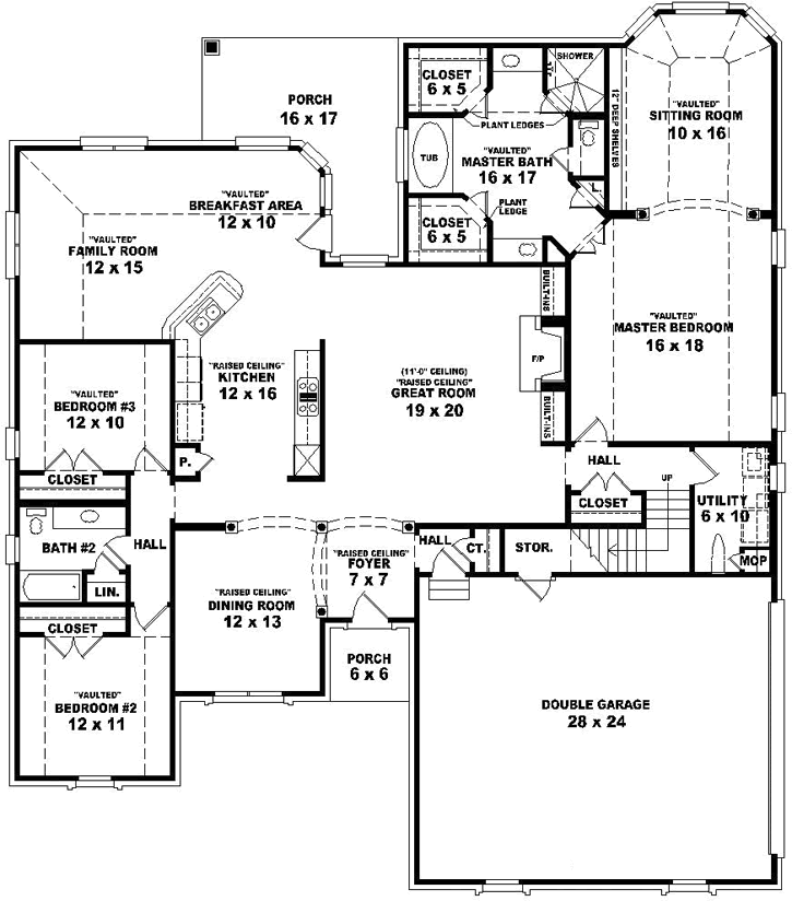 Main Floor Plan: 6-1826