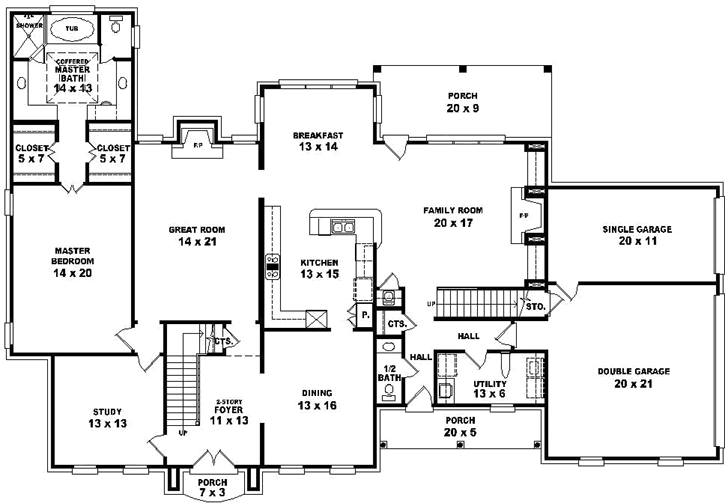 Main Floor Plan: 6-1829