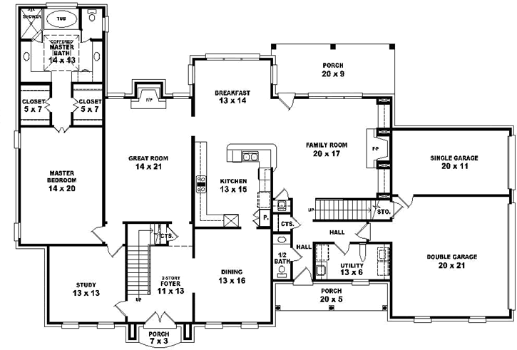 Main Floor Plan: 6-1830
