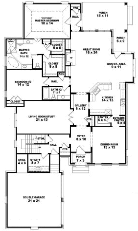 Main Floor Plan: 6-1831