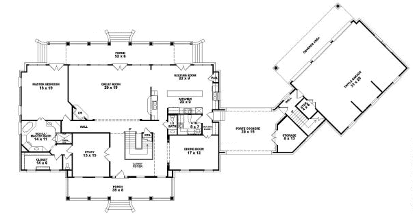 Main Floor Plan: 6-1836