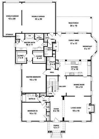 Main Floor Plan: 6-1840