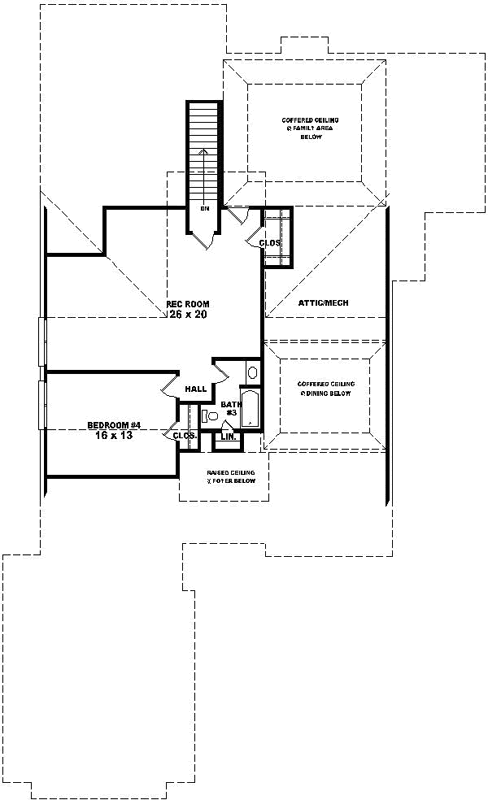 Upper/Second Floor Plan: 6-1842