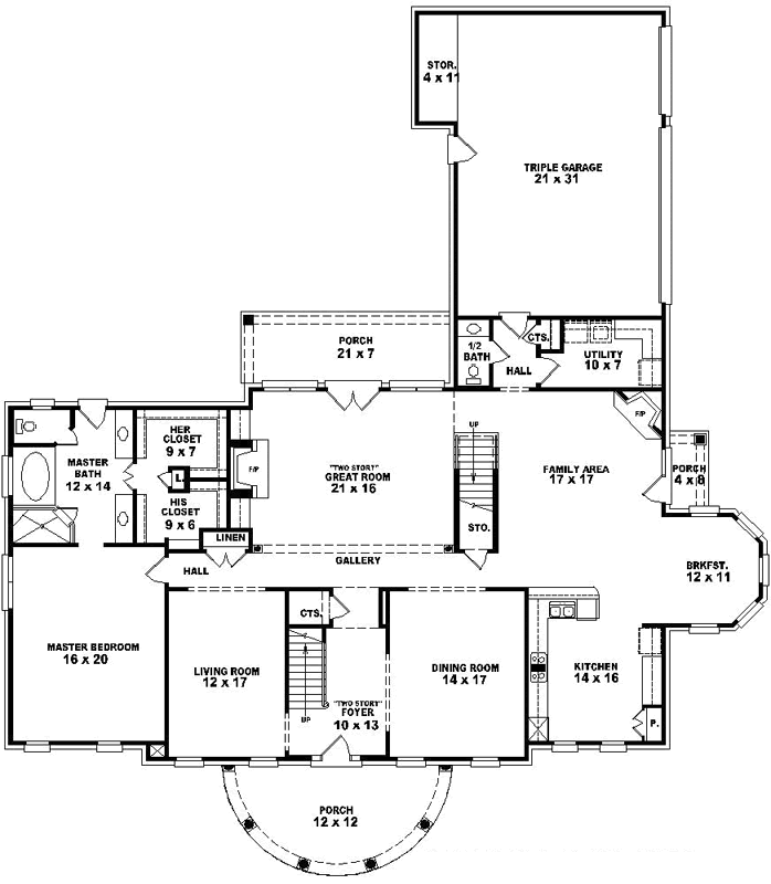 Main Floor Plan: 6-1844