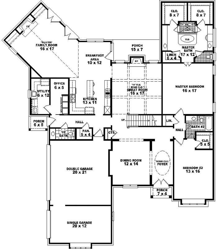 Main Floor Plan: 6-1845