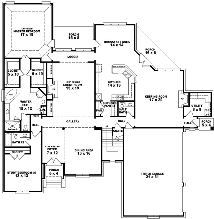 Main Floor Plan: 6-1851