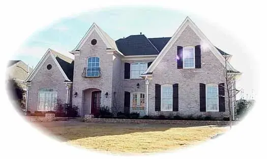 European house plans 6-1854 - front exterior, 5,310 sq ft, 4 bed, 5 bath house plans | Monster House Plans