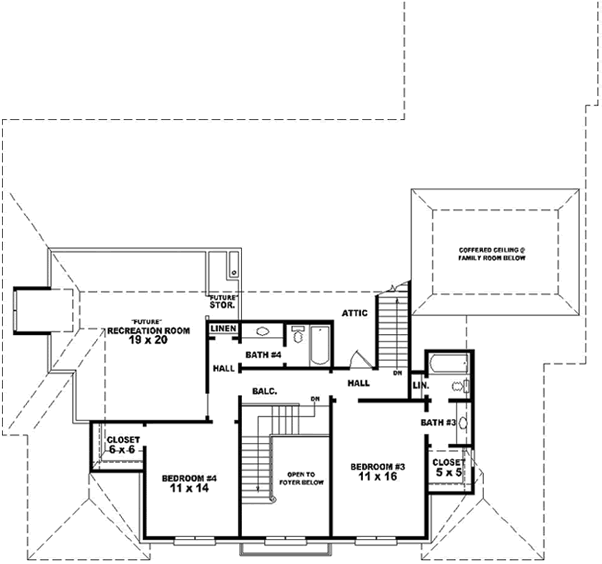 Upper/Second Floor Plan: 6-1856