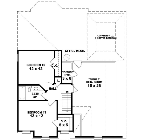 Upper/Second Floor Plan: 6-186
