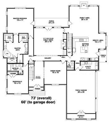 Main Floor Plan: 6-1863