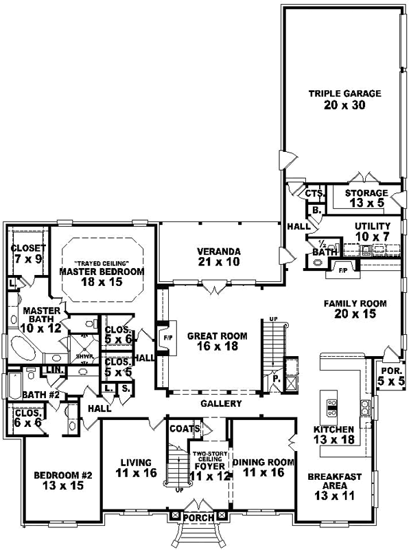 Main Floor Plan: 6-1864