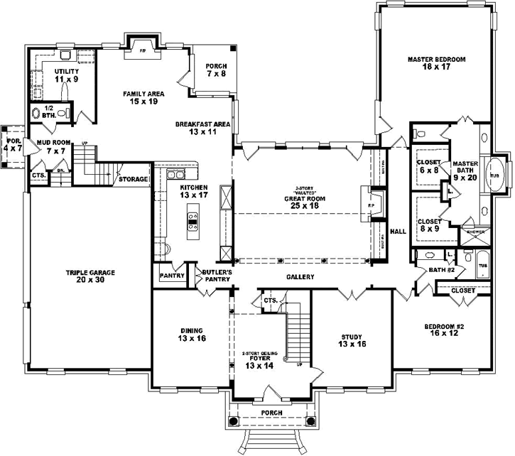 Main Floor Plan: 6-1876