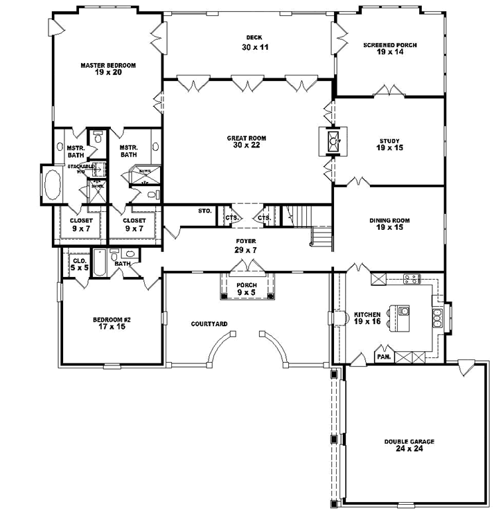 Main Floor Plan: 6-1879