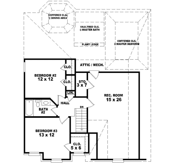 Upper/Second Floor Plan: 6-188