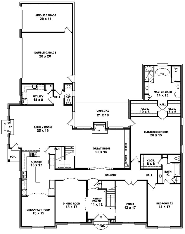 Main Floor Plan: 6-1880