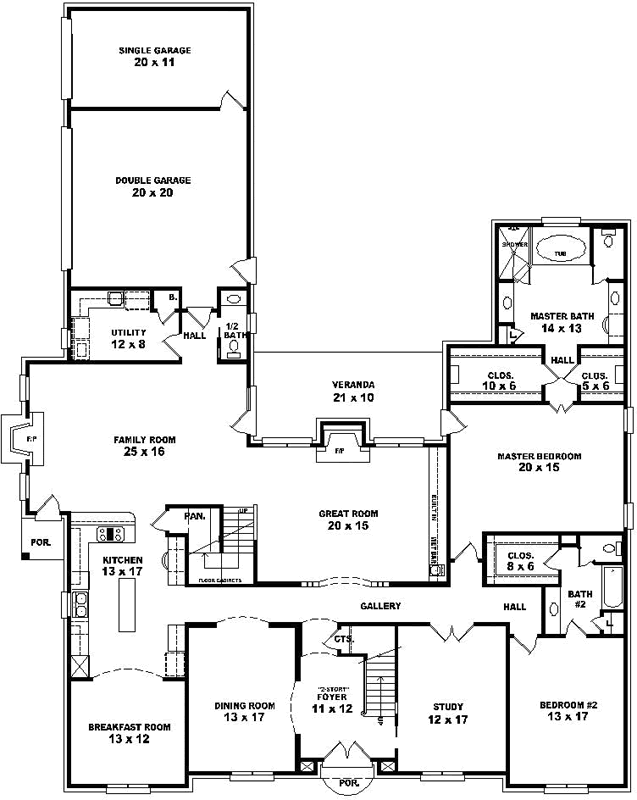 Main Floor Plan: 6-1881