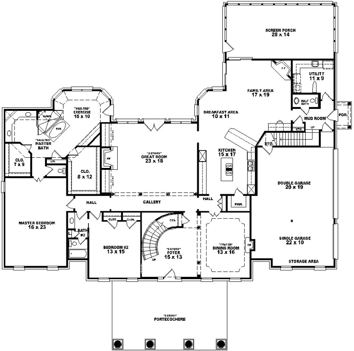 Main Floor Plan: 6-1882