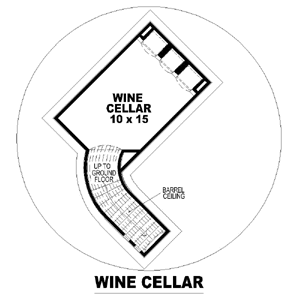 English-country Style Home Design Plan: 6-1888