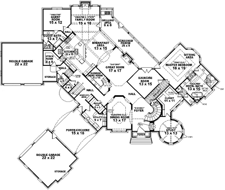 Main Floor Plan: 6-1889