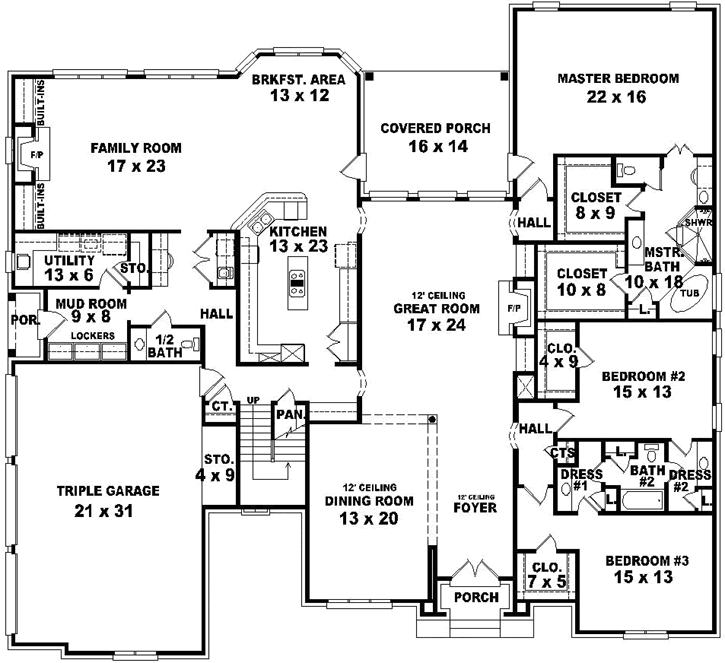 Main Floor Plan: 6-1890