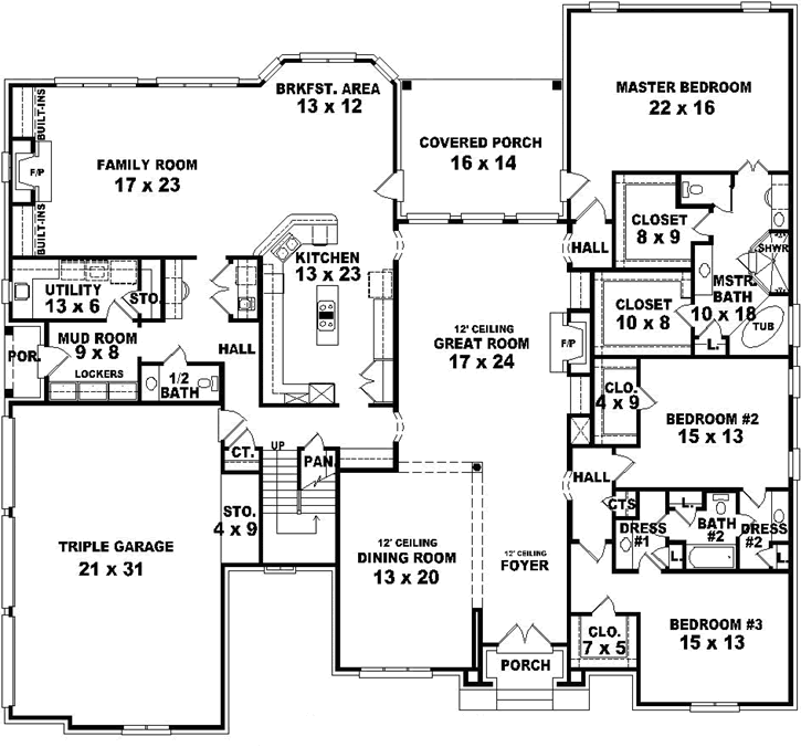 Main Floor Plan: 6-1891