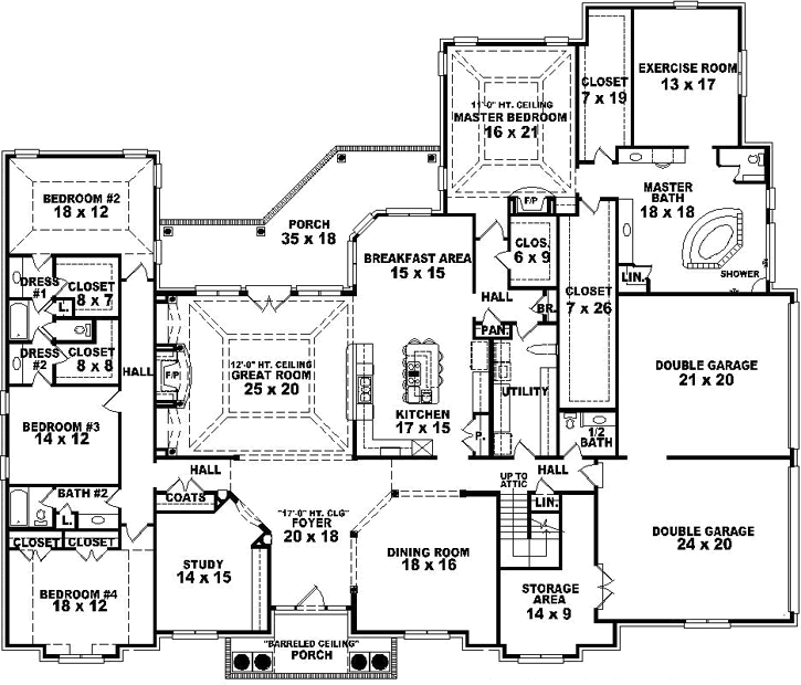 Main Floor Plan: 6-1896