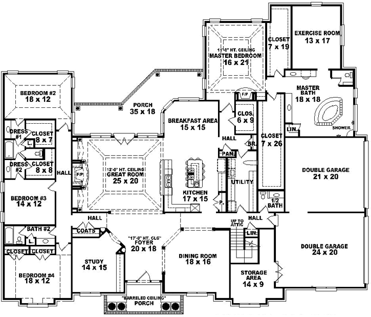 Main Floor Plan: 6-1897