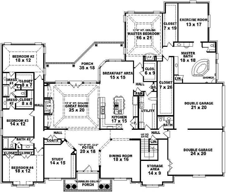 Main Floor Plan: 6-1898