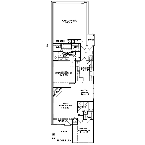 Main Floor Plan: 6-190