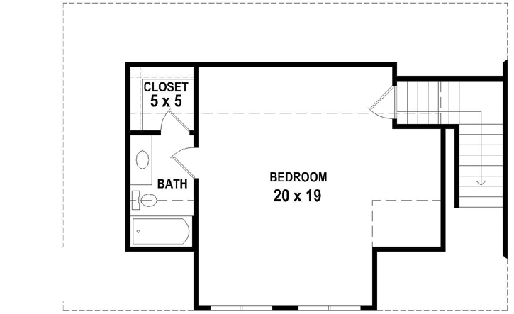 Upper/Second Floor Plan: 6-1909