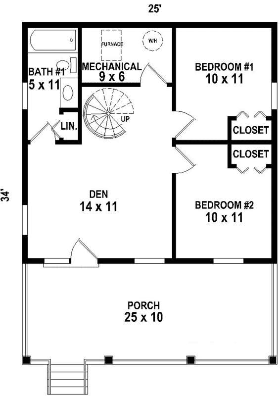 Main Floor Plan: 6-1913