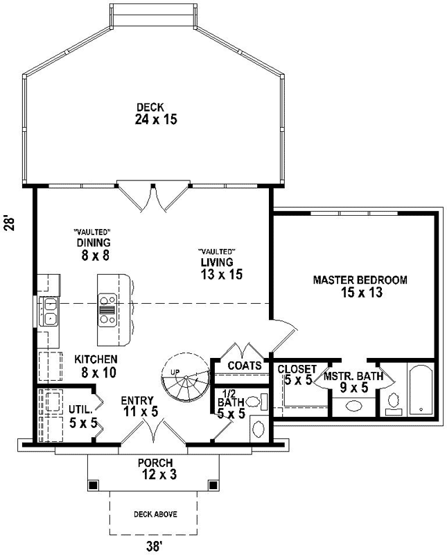 Main Floor Plan: 6-1915
