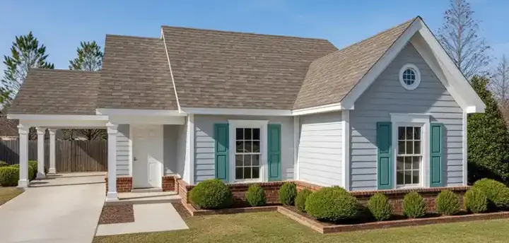 Traditional house plans 6-1922 - front exterior, 1,067 sq ft, 3 bed, 2 bath house plans | Monster House Plans