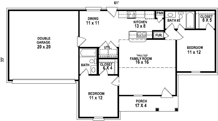 Main Floor Plan: 6-1923