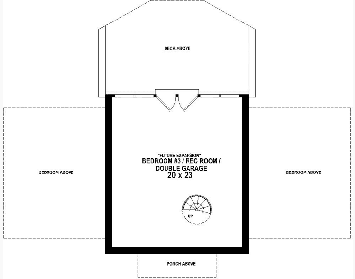 Lower Floor Plan: 6-1925