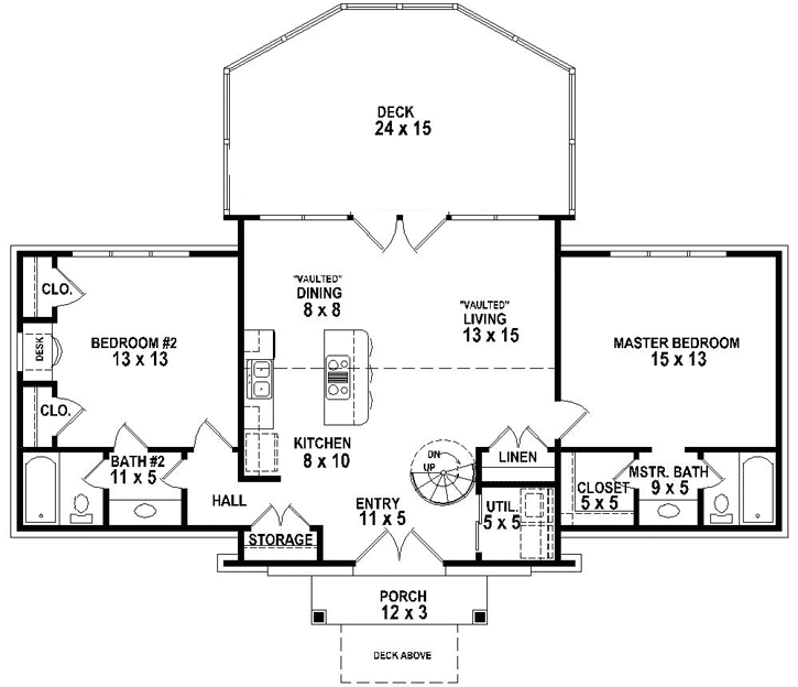 Main Floor Plan: 6-1925