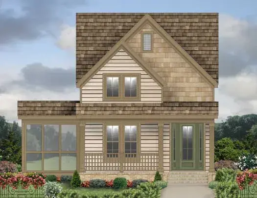 Country house plans 6-1928 - front exterior, 2,518 sq ft, 4 bed, 2 bath house plans | Monster House Plans