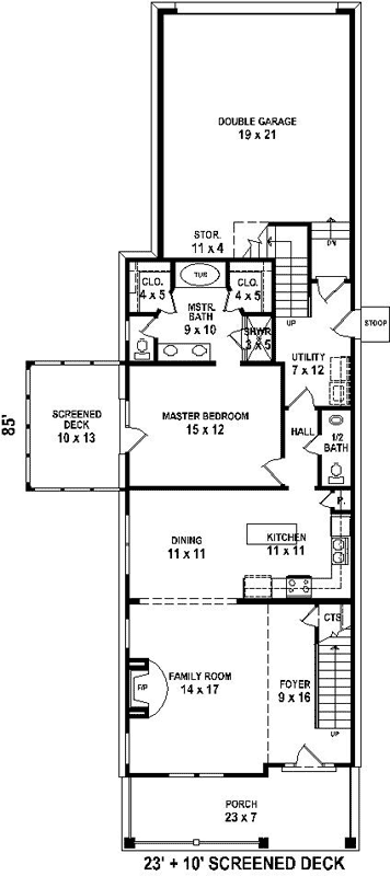 Main Floor Plan: 6-1928